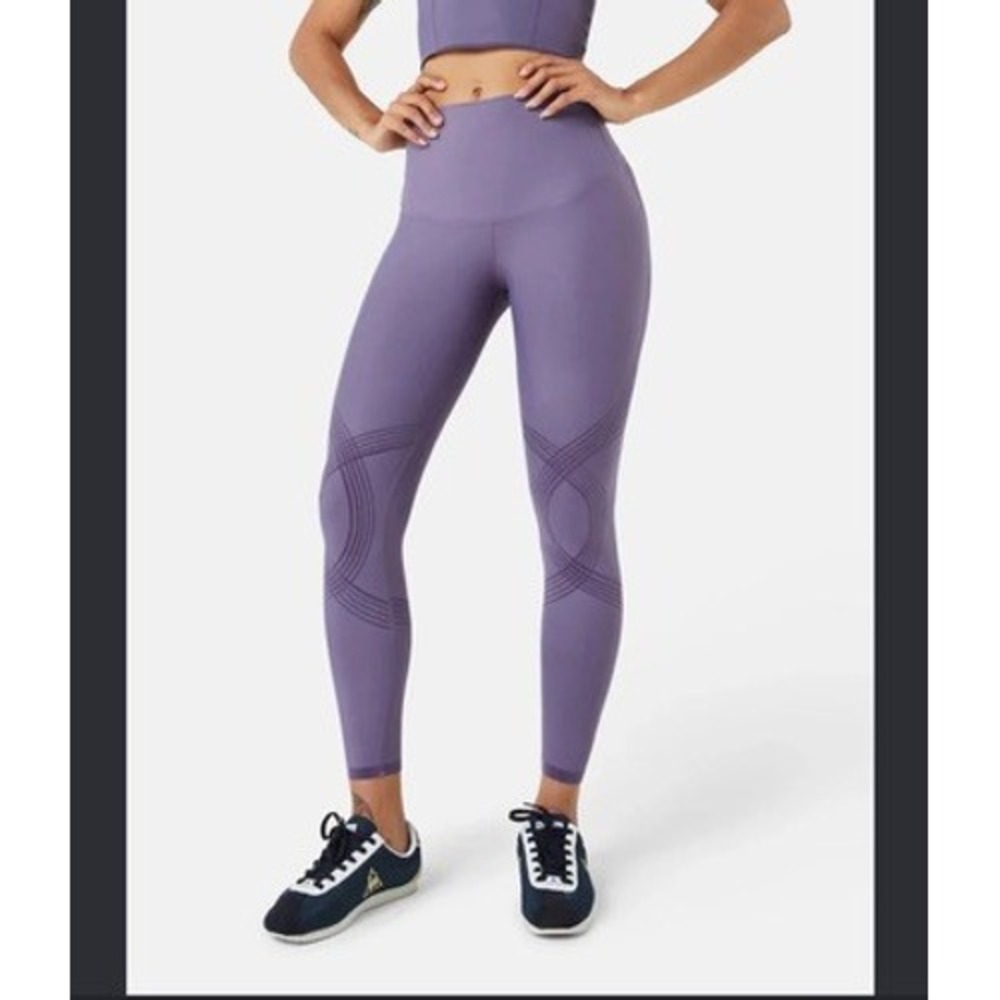 Fanka Body Sculpt 3-Pocketful Leggings Wineberry Purple High Waist Small